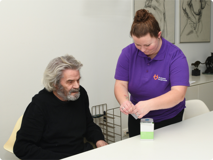 Thuiszorg zorgbewust ondersteuning bij medicatiebeheer